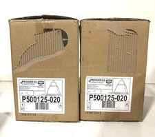 LOT OF 2 Progress Lighting Clifton Heights 1-Light Antique Bronze Pendant New