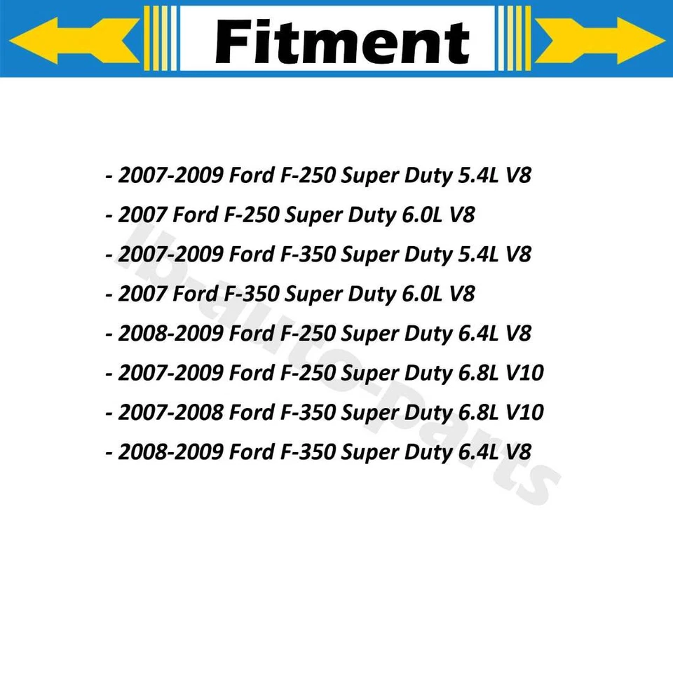 Cable de freno de estacionamiento trasero Dorman 2 piezas para Ford F-250 Super Duty 2007-2009 Foto 2 de 4