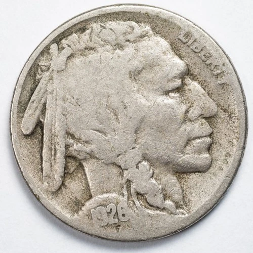 1926-S Buffalo Nickel Good (G) - San Francisco Mint