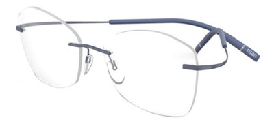 Silhouette TMA THE ICON 5541/IY BLUE 53/17/140 Unisex Brillen
