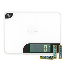 Image of Salter Max Electronic Kitchen Scale 15kg Digital Baking Food Mirror Finish
