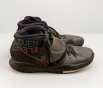 Nike Kyrie 6 Shot Clock Basketball Shoes BQ4630 Mens Size 11 Black