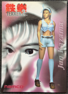 Jun Kazama Tekken 2 029 Namco Card Epoch 1998 Japanese