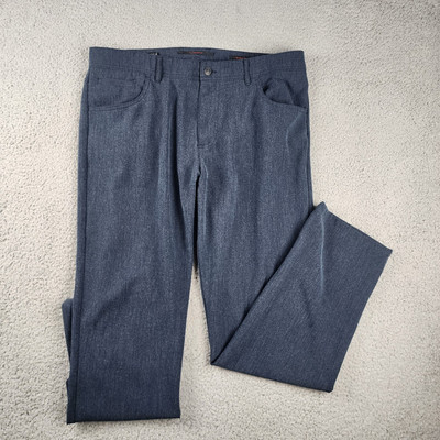Alberto Pants Trousers Mens 36x31 Ceramica Modern Gray Poland Stone Golf Casual 