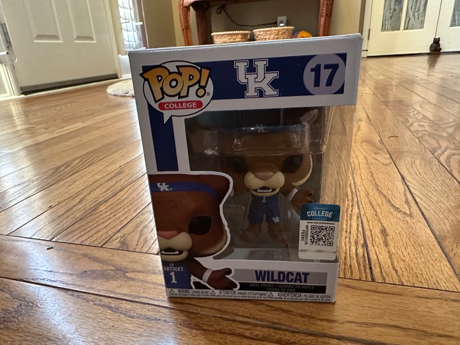 Funko Pop College Kentucky Wildcats &Quot;Wildcat&Quot; 17 Vinyl Figure New In Box