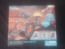 AOHU Solar Robot  Creation Kit 15 Diff Robots - 212 Easy Build Pieces Age 8+ DIY