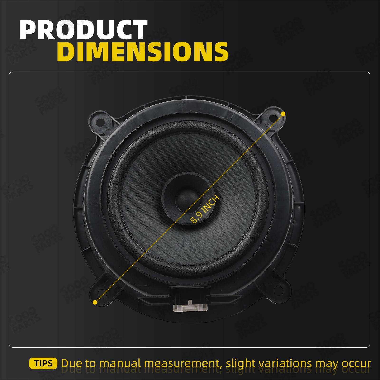 Front Door Speaker Loud Audio for 2014 2015 2016 2017 2018 Mazda3 BHN9-66-960