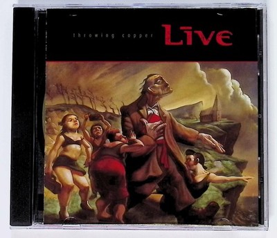 Live - Throwing Copper CD 1994 Alt Rock Grunge Radioactive Records