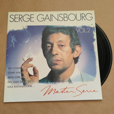 Serge Gainsbourg Vol. 2 Vinyl LP Reissue Compilation Great Songs!
