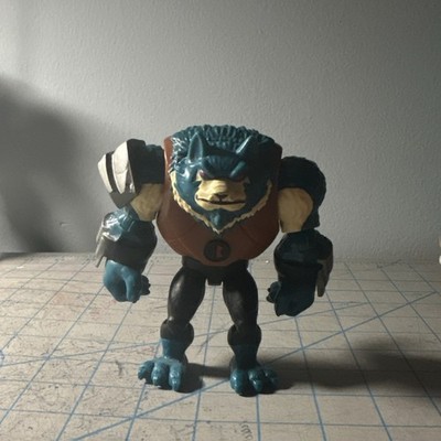Cartoon Network Ben 10 Action Figure Bashmouth Blue Wolf No Tail
