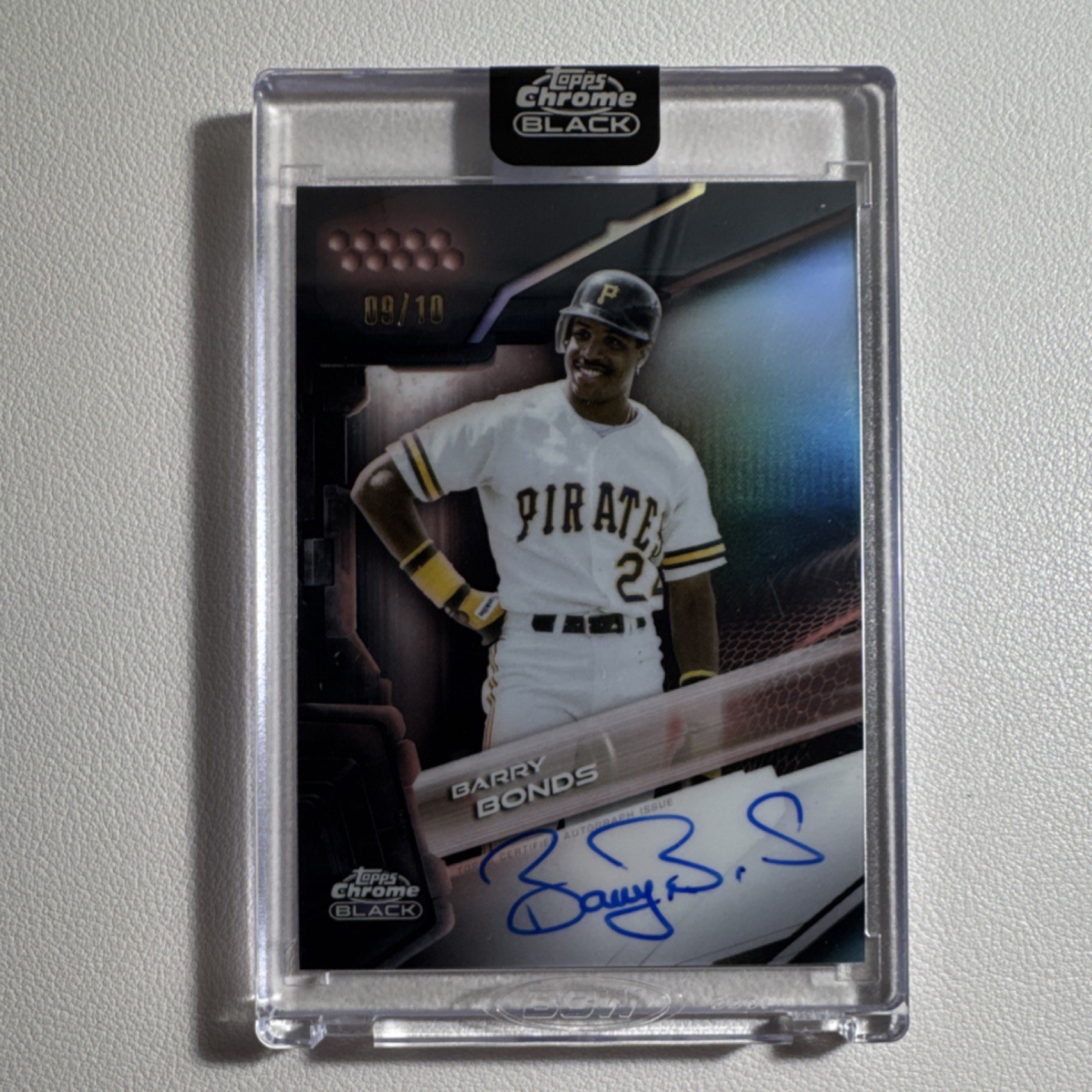 Barry Bonds 2026 Topps Chrome Black #CBA-BB Autographs Price Guide 