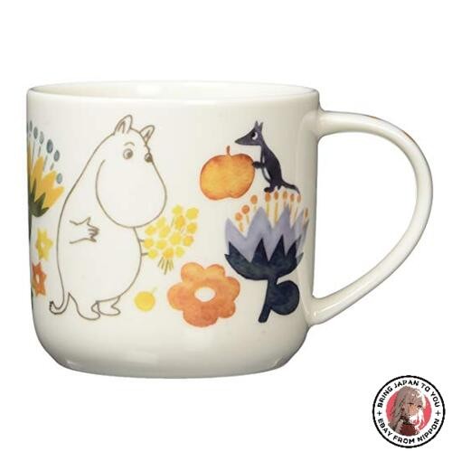 NEU Yamaka Shoten Mumin MM2101-11 Herbarium Becher Mumin Muster - Bild 1 von 1