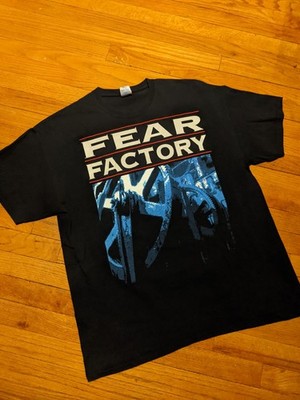 Vintage 90s Gildan Men's Fear Factory Fear is the Mind Killer Band T-shirt XL 