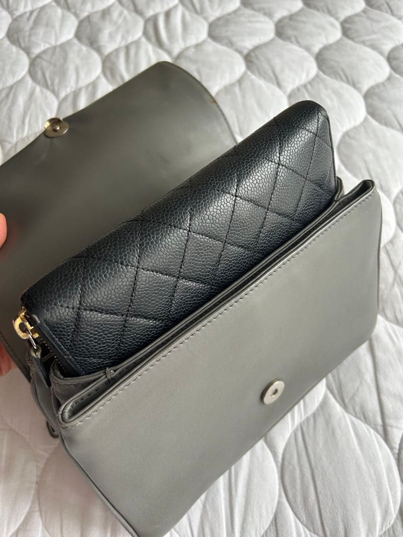 PRADA Gray Chain Bag From Japan — image 5