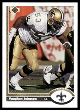 1991 Upper Deck Vaughan Johnson