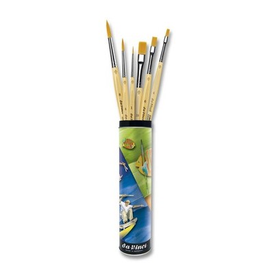 Da Vinci 5406 - Junior-Geschenkdose 6 Pinsel 303 #1+4+8