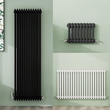 2 3 4 Column Traditional Cast Iron Style Horizontal Vertical Radiator All Size