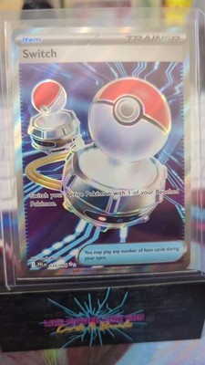 Switch 123/094 Ultra Rare Phantasmal Flames Pokemon Holo Near Mint