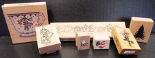 Large Lot Stampin  Up and Miscellaneous All-Occasion Stamps, Used