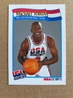 1991-92 NBA Hoops 579 Michael Jordan Dream Team card #1 NM-Mt