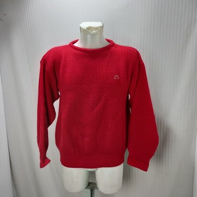 Item e5300 men's sweater Robe di Kappa red, size IT50, armpits 62cm, spa