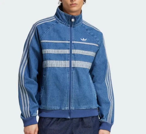 ADIDAS ORIGINALS ADICOLOR FIRST DENIM TRACKTOP  BLUE  BNWT  M,L,XL,XXL  LAST 4