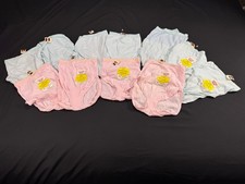   Lot Of 11  Vintage  Cotton Briefs  Womens  Granny Panties  Terry Cotton Shield  4-7