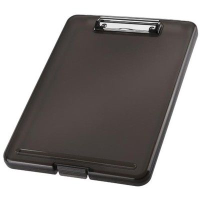 Klemmbrett mit Aufbewahrungsbox 'the clip', A4, grau helit H2532009 (40120868744