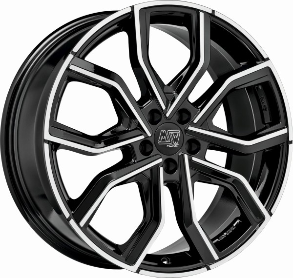 4x Alufelgen MSW 41 für Renault Megane RS RFB 19 Zoll Felgen