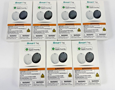 Air Tracker Tags-1 Pack [Apple MFi Certified](iOS Only) Smart Bluetooth LOT  of7