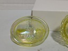 Vintage Boyd Glass Chick Salt Vaseline Carnival — photo 5