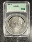 1900-O Morgan Silver Dollar CAC MS63 possibly VAM-14