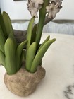 Porcelain sculpture titled 'Catbird with Hyacinths' by Boehm — photo 7