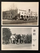 [2] Dow Hotel Lone Pine California RPPCs [both posted]