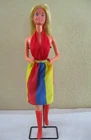 VTG. Barbie Doll~Blonde,Blue Eyes~Jointed Shoulders~Fashion #1353 Red Boots VGC