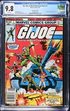 G.I. Joe A Real American Hero #1 CGC 9.8 Newsstand 1982 Absolutely Stunning Book