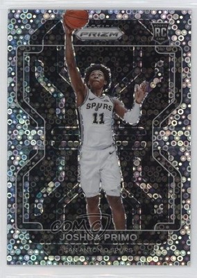 2021-22 Panini Prizm Fast Break Prizm Joshua Primo #298 12z3