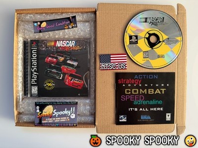 NASCAR Racing PS1 - NTSC-U/C USA sehr guter Zustand CIB mit Reg - hochwertige Verpackung