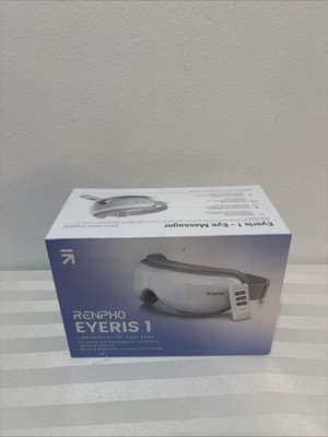 New sealed Renpho Eyeris 1 RF-EM001 Electric Eye Massager White NIB Battery