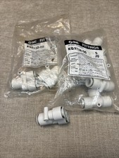Lot Of 8 New SMC KQ2U12-00 Connector 12mm Y-type