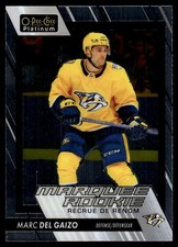 2023-24 O-Pee-Chee Platinum Marquee Rookies Marc Del Gaizo RC #278