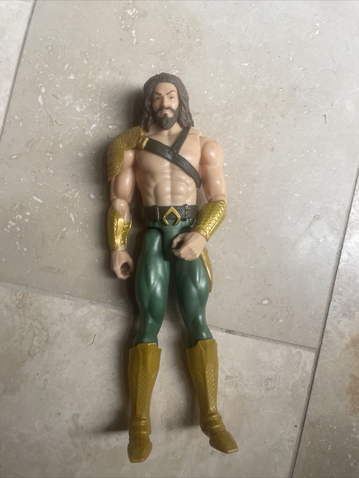 Lot Of 6 DC Comics/Marvel Figures 12 Inch Captain America, Superman, Etc MATTEL