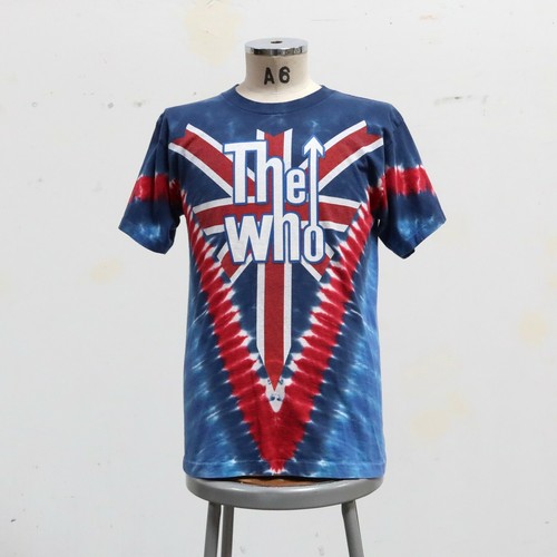 Vintage The Who Tie Dye Band Shirt Size 