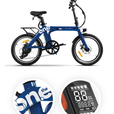 Icone Portapacchi Ebike Biciclette Elettriche Bici Icone Navy