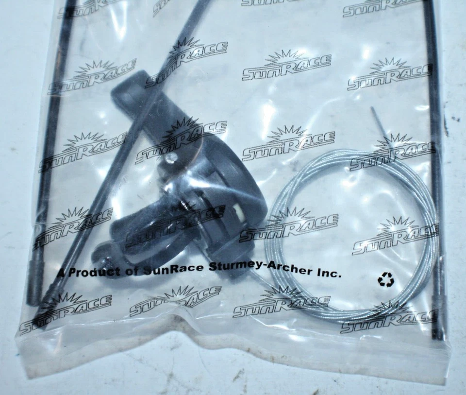 Suntour M2T(HP) Thumb Shifter 7 Speed Right Housing/Cable NWT Fast USA Shipper:) - Image 3 of 4