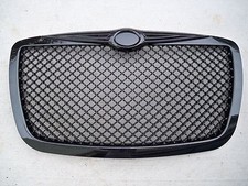 For 05-10 Chrysler 300 300c Touring Srt8 Gloss Black Honeycomb Mesh Front Grill