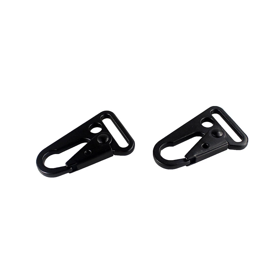 2Pcs/set Enlarged Mouth Hooks Loop Sling Clips Metal Buckle for Paracord Sling - Image 4 of 4