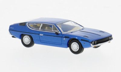 Modellauto Auto Maßstab 1:87 LAMBORGHINI ESPADA 1968 Blau Modellbau Automodell