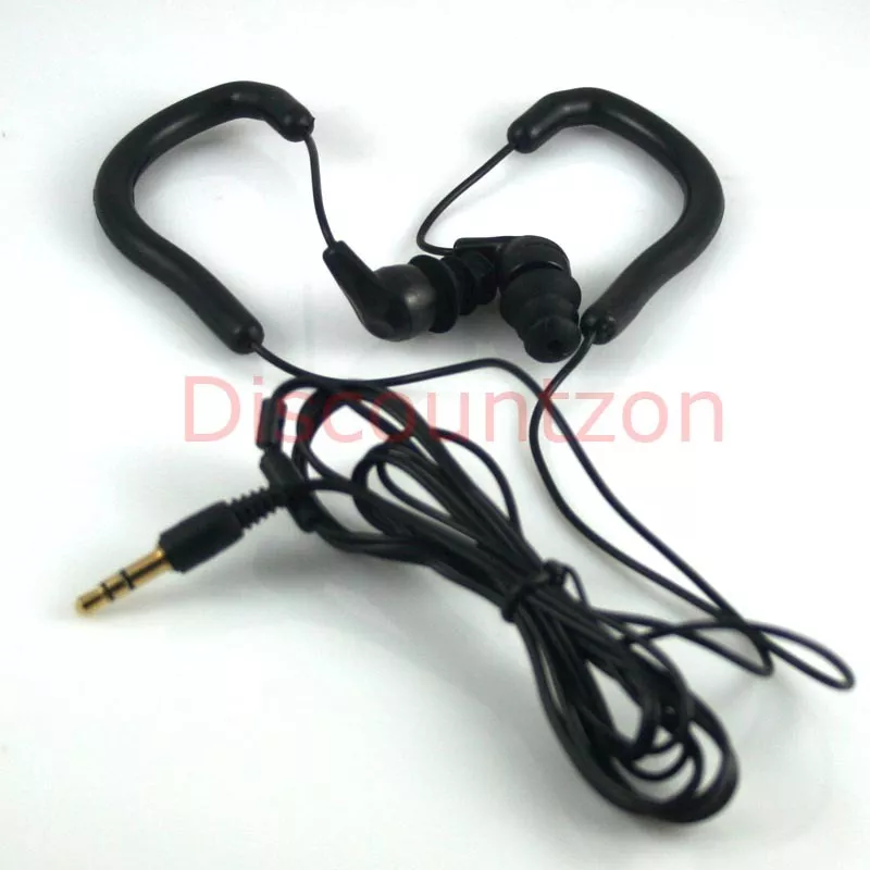 3.5mm Earhook Waterproof earphone headphone for Speedo Aquabeat IPX8 MP3 Player
