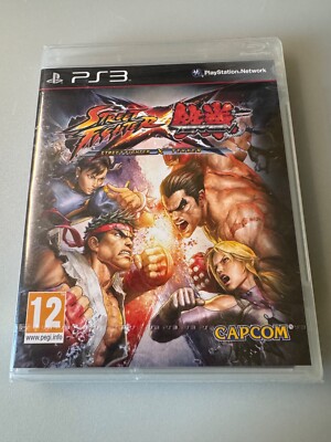 Neu in OVP Street Fighter X Tekken PS3 PAL TADELLOSER ZUSTAND BLES01252